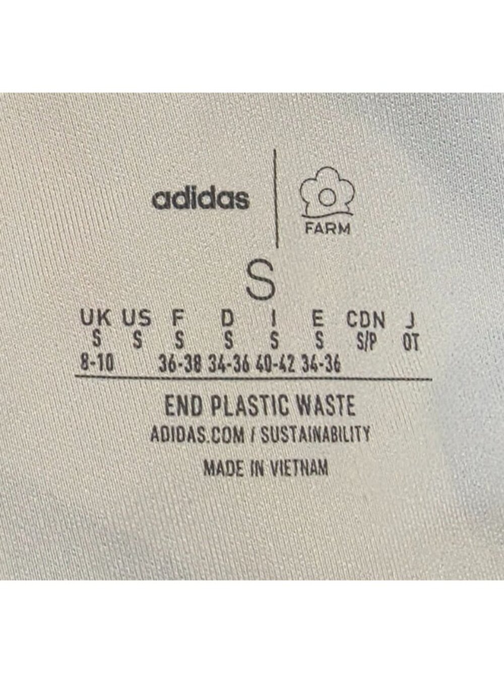 Women's - Adidas x Farm Rio Feel Brilliant AeroReady High Waisted Leggings, SM - Picture 5 of 8